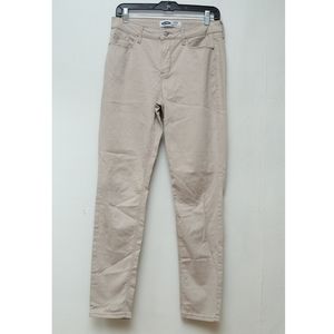 Old Navy Rockstar Super Skinny High Rise Secret Slim Pocket Khakis Size 8